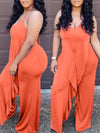 Solid Halter Jumpsuit