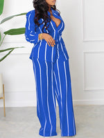 Stripe Shirt & Pants Set--Clearance