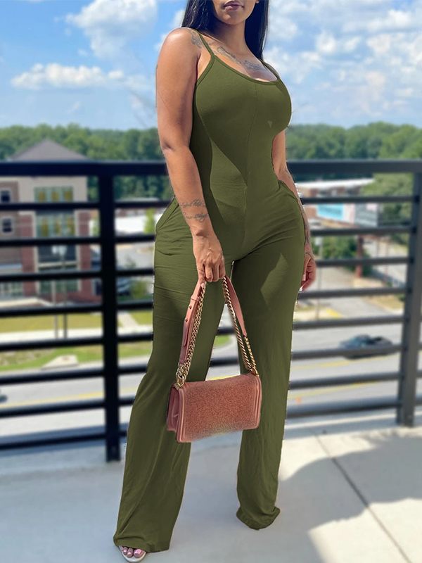 Solid Cami Jumpsuit