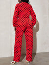 Dot Tied Jumpsuit