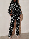 Dot Tied Jumpsuit