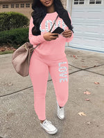 LOVE Sweatshirt & Pants Set