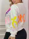 Sequin Bomber Jacket