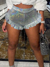 Sparkle Frilled Shorts