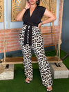 Leopard Flared Pants