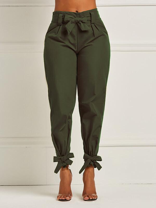 Tied Jogger Pants